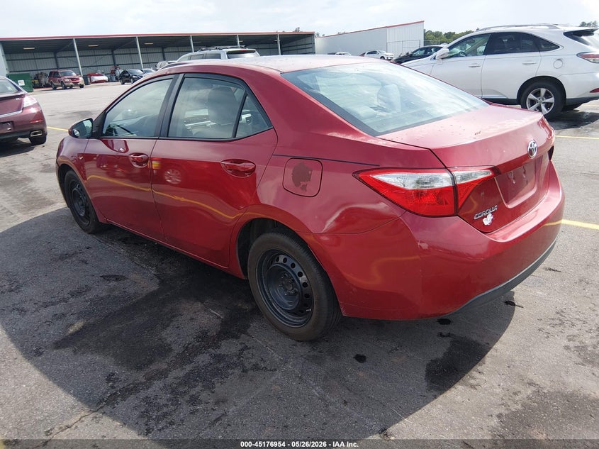 2015 TOYOTA COROLLA SEDAN 1.8L I-4 DOHC, VVT, 132HP