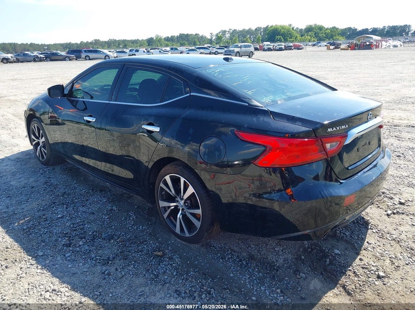 Vin: 1n4aa6ap2gc401340, lot: 45674663, nissan maxima 3.5 platinum/3.5 s/3.5 sl/3.5 sr/3.5 sv 20163