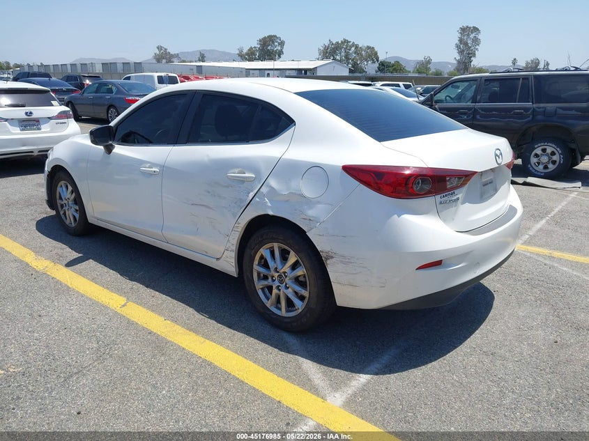 Vin: jm1bm1u74g1311347, lot: 45674671, mazda mazda3 i sport 20163