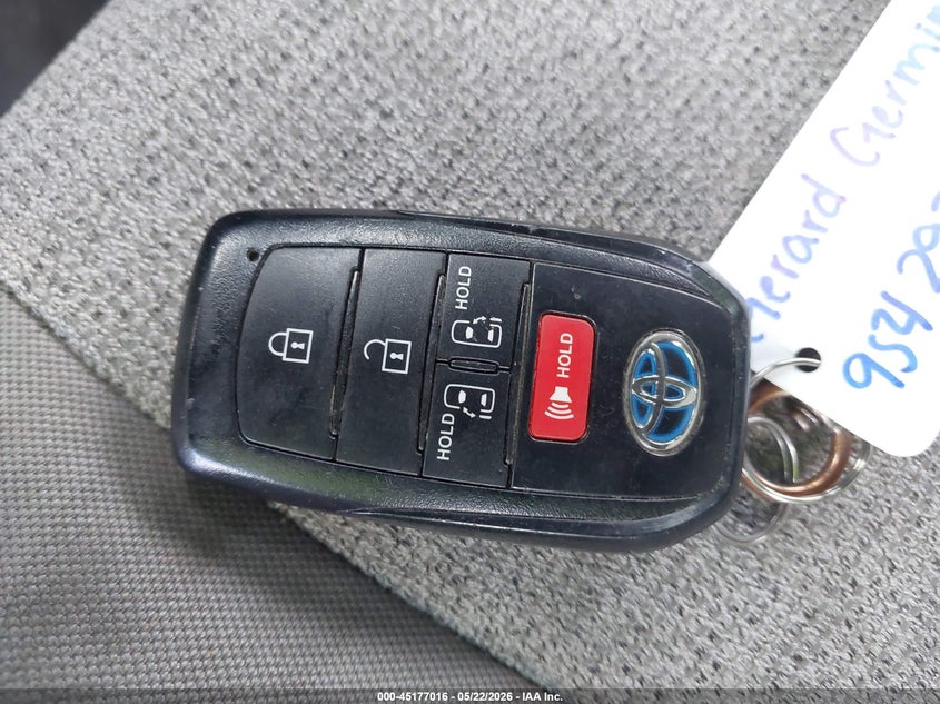 2022 Toyota Sienna Le VIN: 5TDKRKEC8NS119187 Lot: 45177016