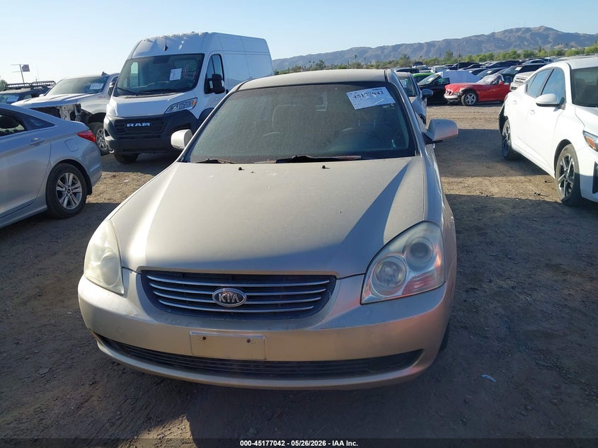 2006 Kia Optima Ex (New)/Lx (New) VIN: KNAGE123865050618 Lot: 45177042