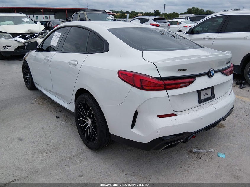 Vin: wba13al02m7h77497, lot: 45674732, bmw m235i gran coupe xdrive 20213