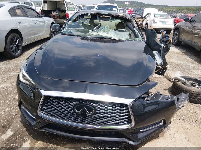 2019 Infiniti Q60 3.0T Luxe VIN: JN1EV7EL8KM290053 Lot: 45177068
