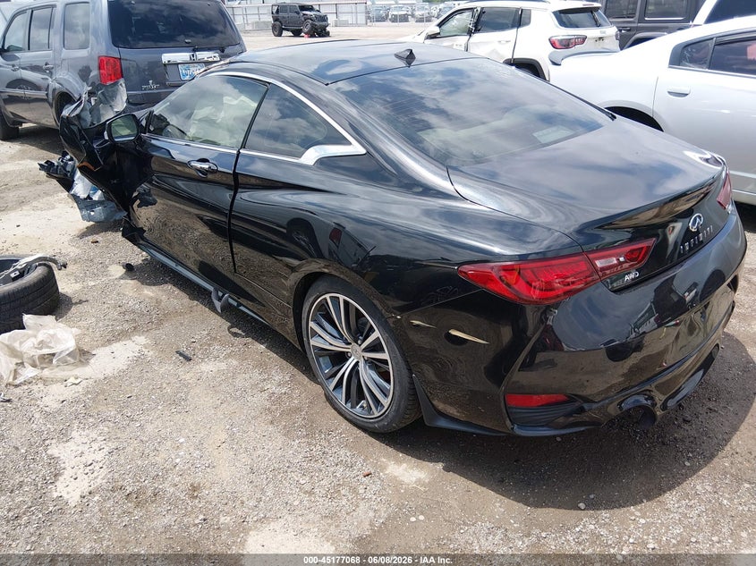 Vin: jn1ev7el8km290053, lot: 45674755, infiniti q60 3.0t luxe 20193