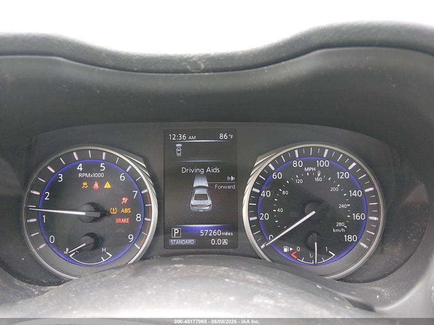 2019 INFINITI Q60 auction photo 7