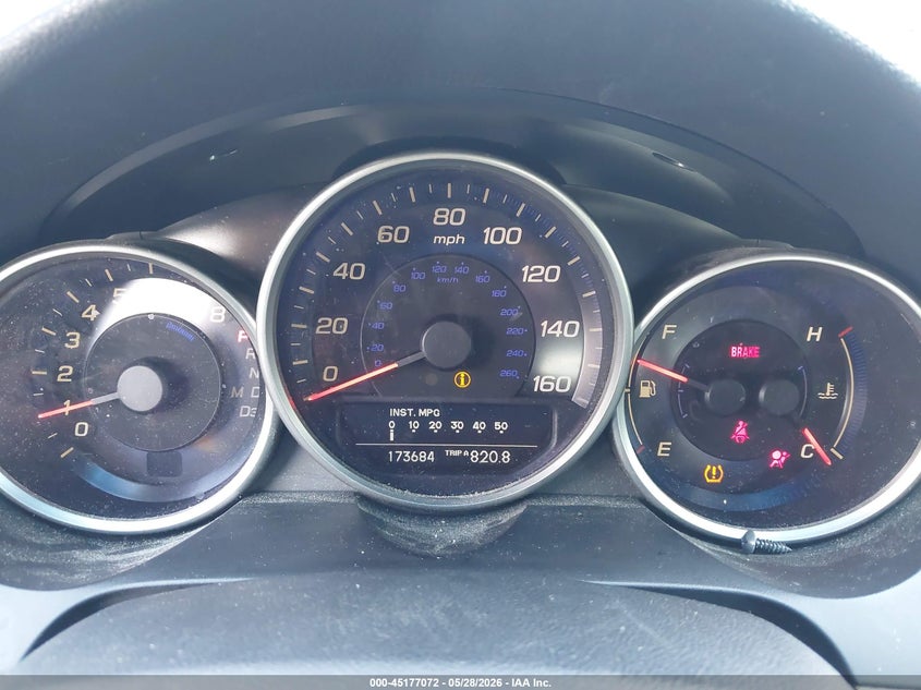 2008 Acura Rl VIN: JH4KB16658C002307 Lot: 45177072