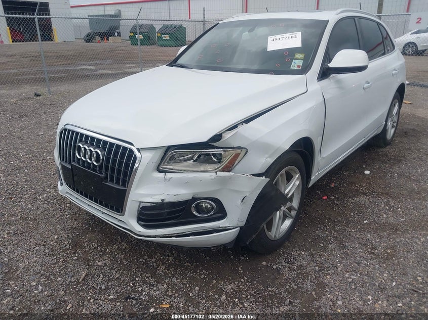 2017 AUDI Q5 SPORT UTILITY VEHICLE 2.0L I-4 DI, DOHC, VVT, TURBO, 220HP