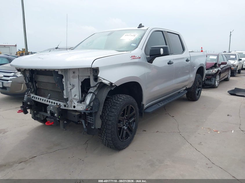 2022 Chevrolet Silverado 1500 Ltd 4wd  Short Bed Lt Trail Boss 1GCPYFED9NZ237997 photo 1