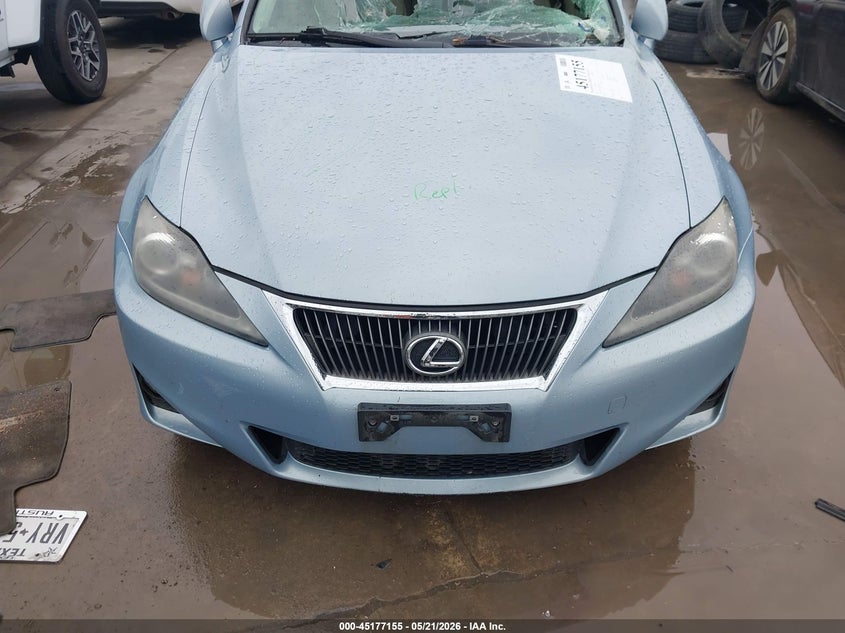 2012 Lexus Is 250 VIN: JTHBF5C23C5178122 Lot: 45177155