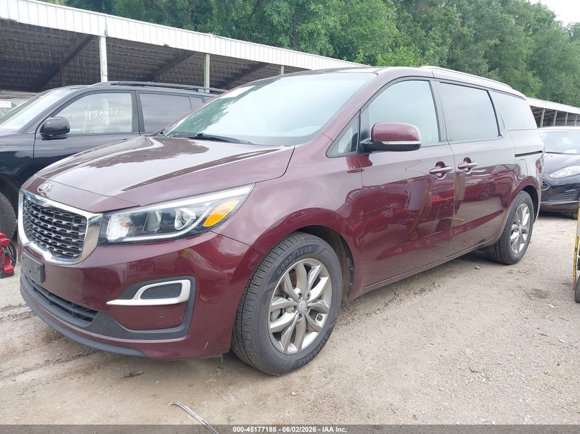 Vin: kndmb5c18l6642559, lot: 45674874, kia sedona ex 20202