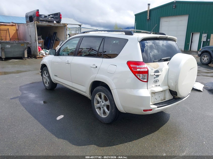 2012 Toyota Rav 4 2.5 Rav4 Limited white Lot 111045177192 Vin 2T3DF4DV3CW227017