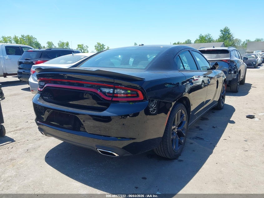 Vin: 2c3cdxbg6nh240052, lot: 45674908, dodge charger sxt rwd 20224