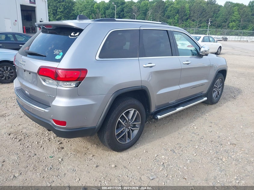 Vin: 1c4rjebg5mc629706, lot: 45674915, jeep grand cherokee limited 4x2 20214