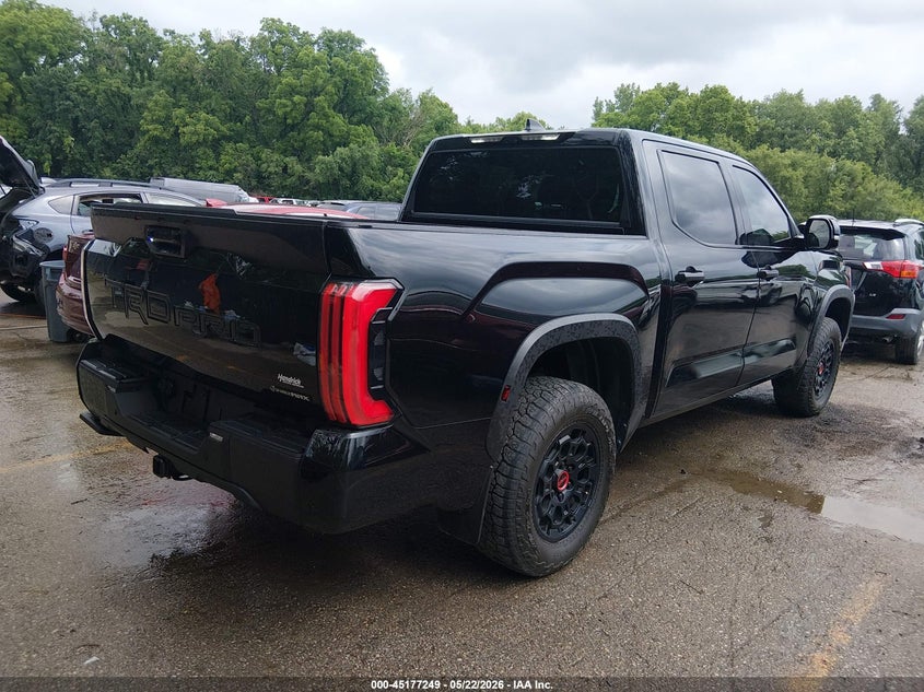 2025 TOYOTA TUNDRA HYBRID auction photo 4