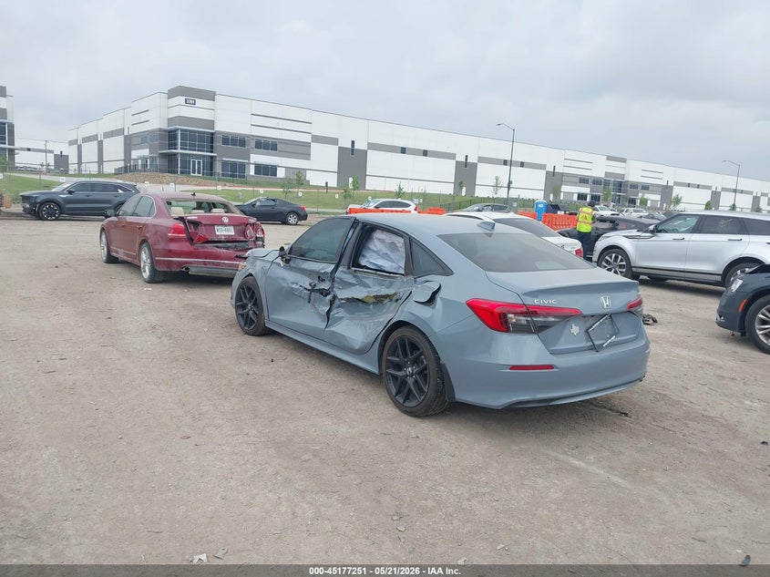 VIN 2HGFE2F55NH581896 2022 HONDA CIVIC SPORT