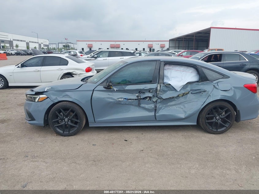 VIN 2HGFE2F55NH581896 2022 HONDA CIVIC SPORT