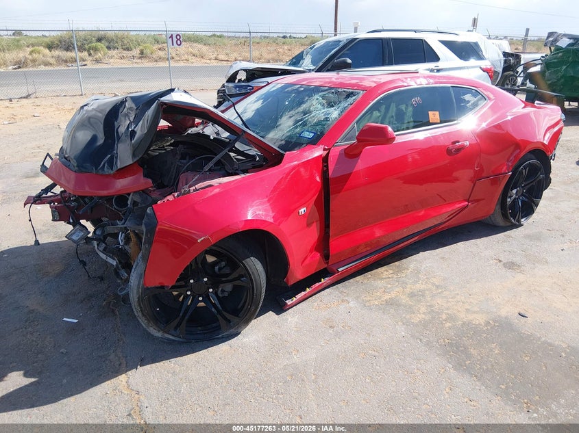 2022 Chevrolet Camaro Rwd  1lt 1G1FB1RX8N0113253 photo 1