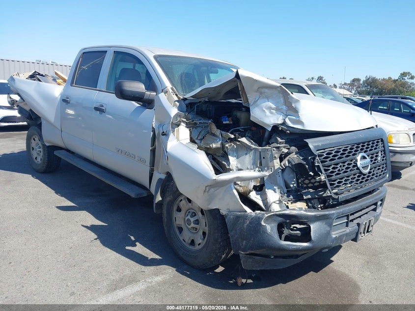 Vin: 1n6ba1f36hn549534, lot: 45675005, nissan titan xd s diesel 2017 img_1