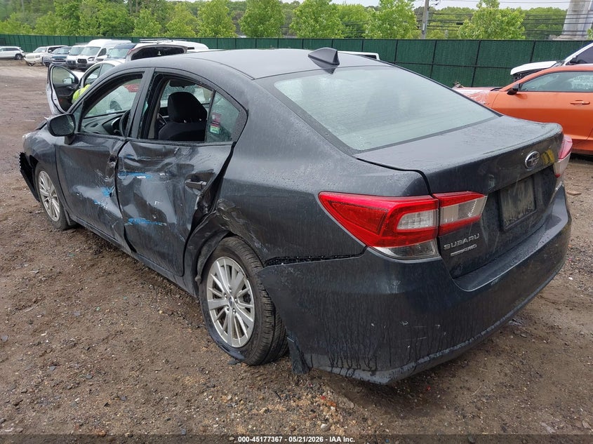 Vin: 4s3gkad66j3606240, lot: 45675053, subaru impreza 2.0i premium 20183