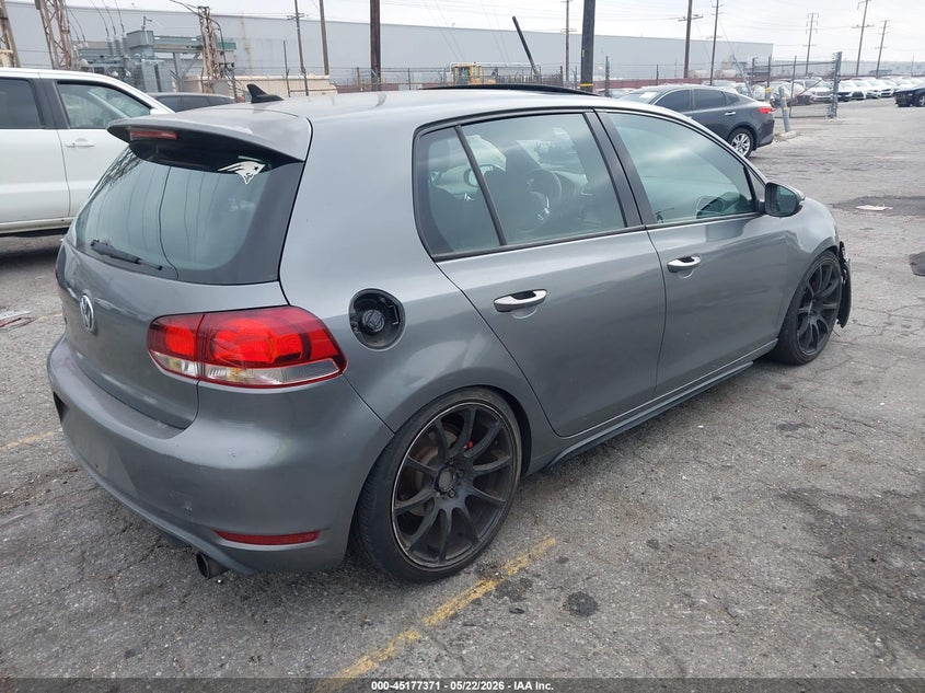 Vin: wvwhd7aj2cw259761, lot: 45675057, volkswagen gti 4-door 20124