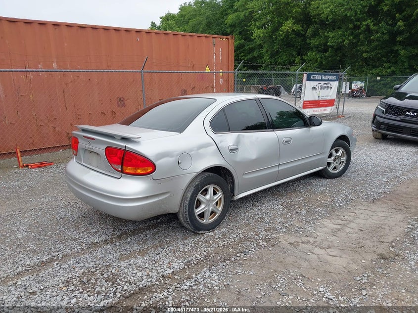 2004 OLDSMOBILE ALERO SEDAN 2.2L I-4 DOHC, 140HP
