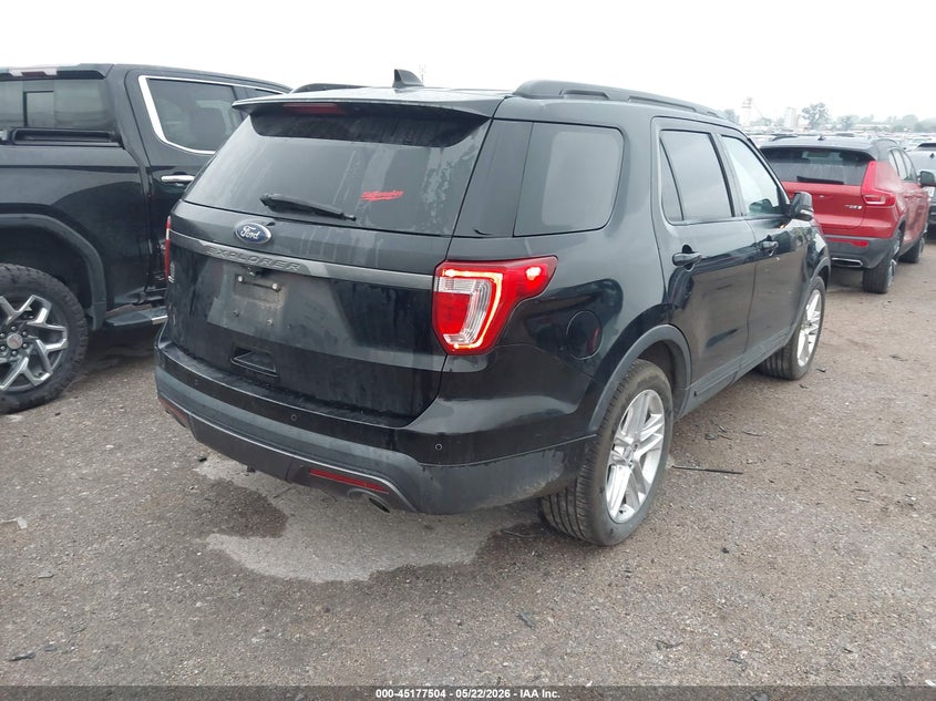 Vin: 1fm5k7d85hgb62729, lot: 45675190, ford explorer xlt 20174