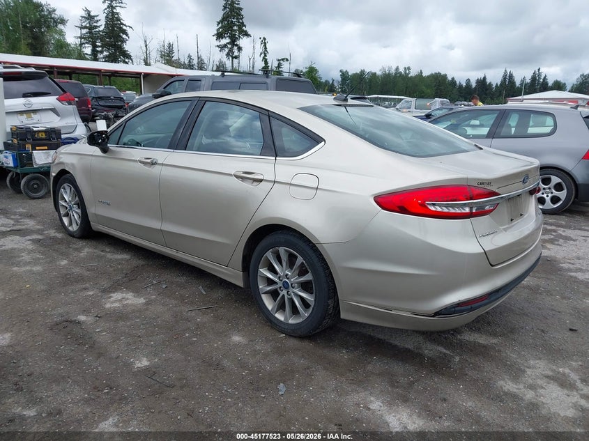 2017 FORD FUSION HYBRID auction photo 3