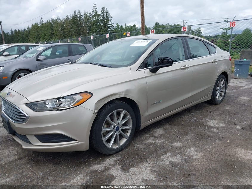 2017 FORD FUSION HYBRID auction photo 6