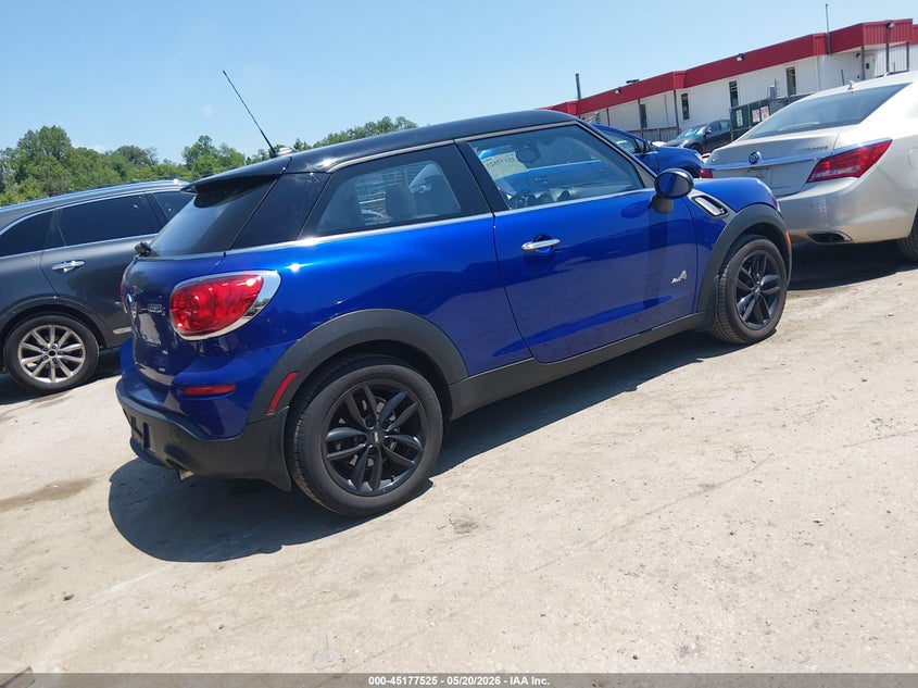 Vin: wmwss7c50dwn52097, lot: 45675211, mini paceman cooper s 20134