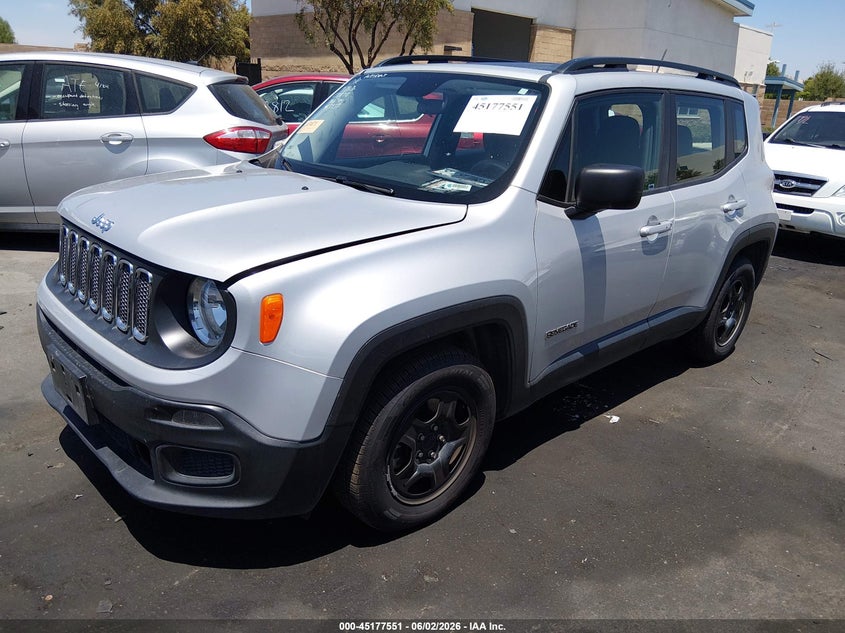 2016 Jeep Renegade Sport ZACCJAAT1GPD03737 photo 1