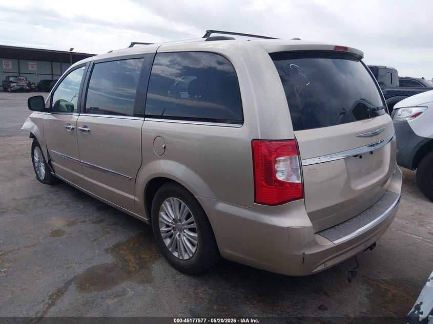 Vin: 2c4rc1gg8er468577, lot: 45675263, chrysler town & country limited 20143