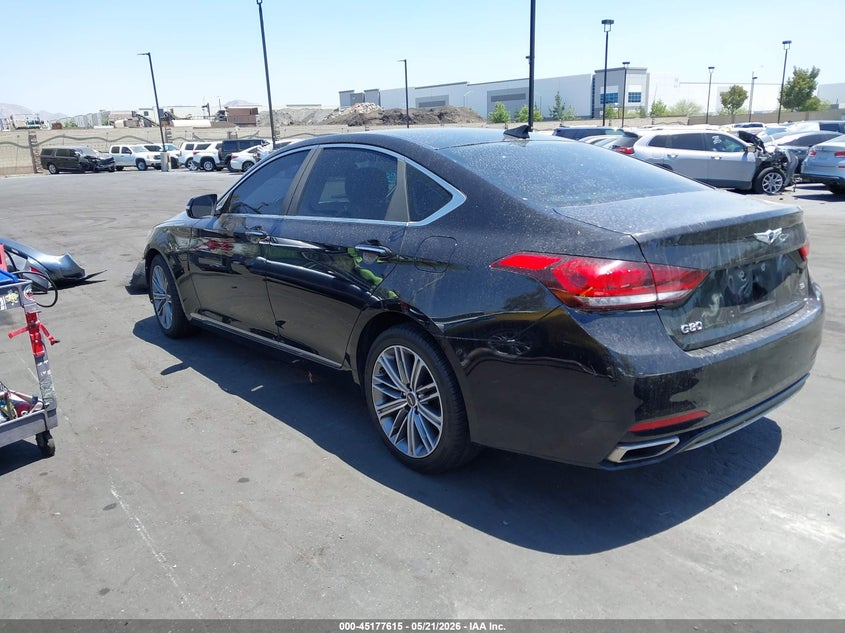 2018 Genesis G80 3.8 VIN: KMHGN4JE4JU248193 Lot: 45177615