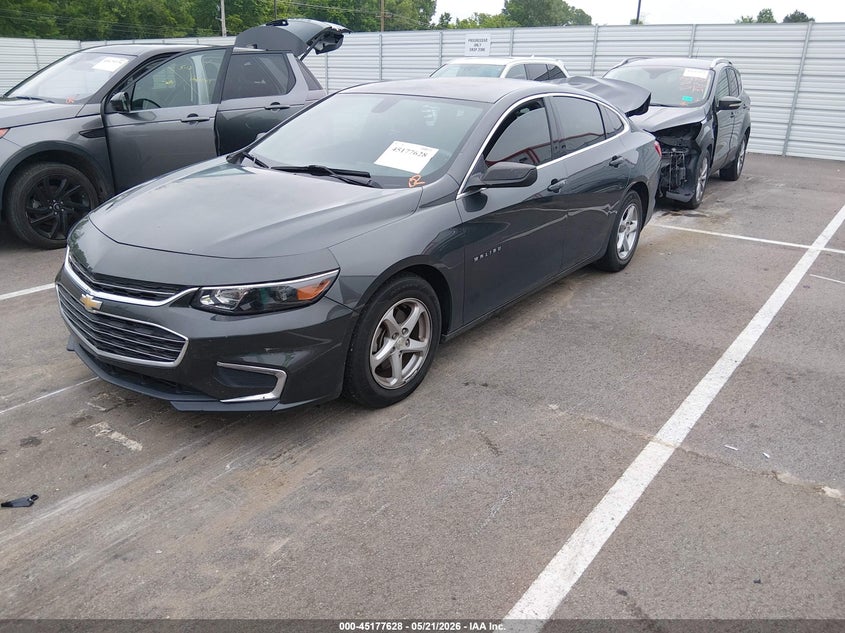 2017 Chevrolet Malibu Ls 1G1ZB5ST8HF256975 photo 1