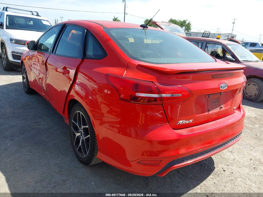 Vin: 1fadp3f23gl399394, lot: 45675334, ford focus se 20163