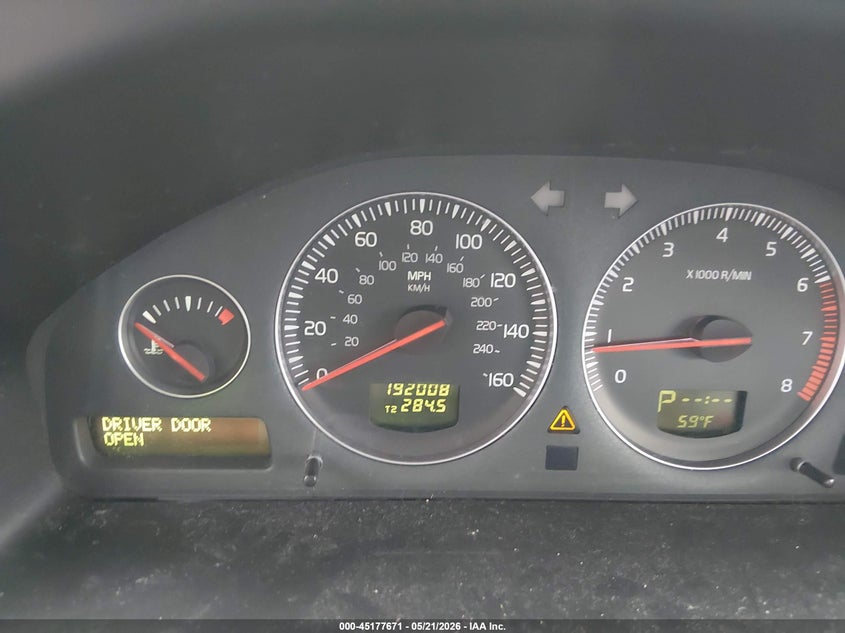 2007 Volvo S60 2.5T VIN: YV1RH592572609661 Lot: 45177671