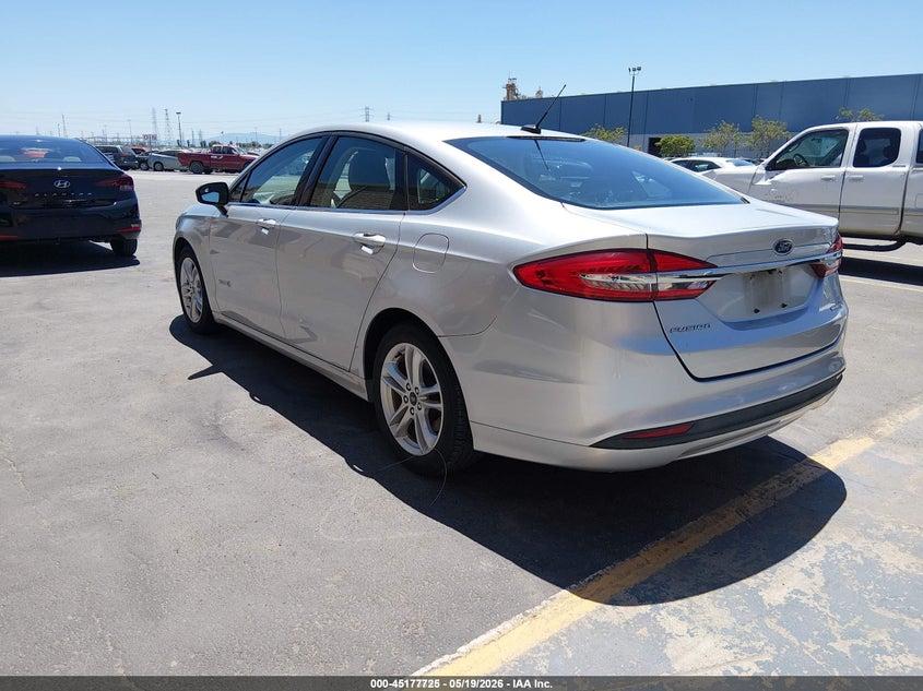 Vin: 3fa6p0uu9jr271441, lot: 45675411, ford fusion hybrid s 20183
