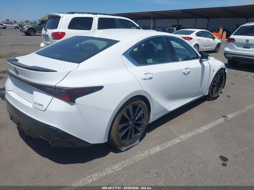 Vin: jthgz1b26r5079519, lot: 45675443, lexus is 350 f sport 20244