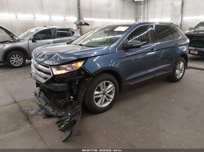 Vin: 2fmpk4j88jbb59932, lot: 45675454, ford edge sel 20182