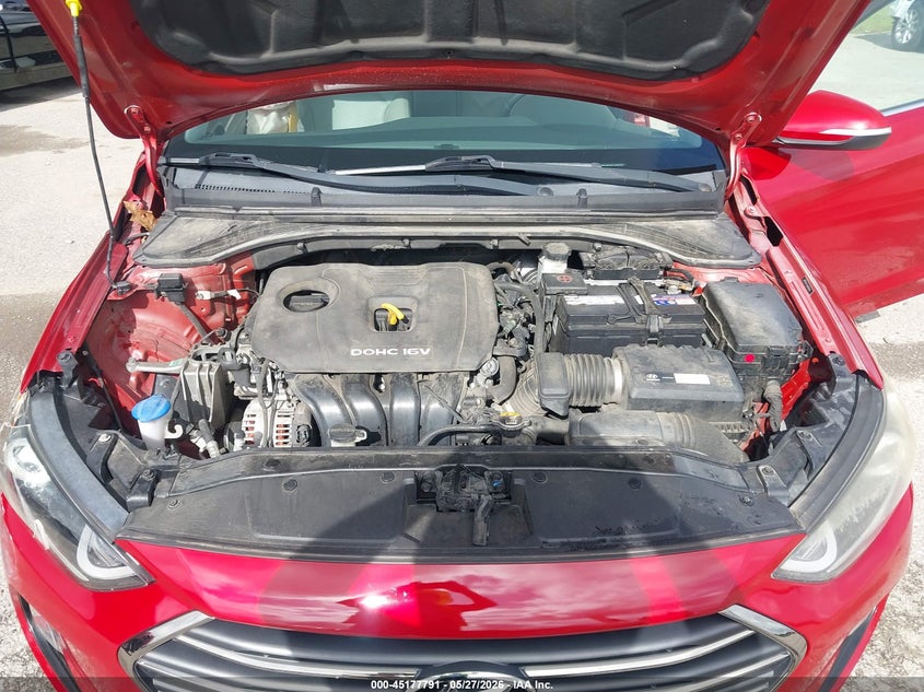 VIN 5NPD84LF3HH016161 2017 HYUNDAI ELANTRA LIMITED