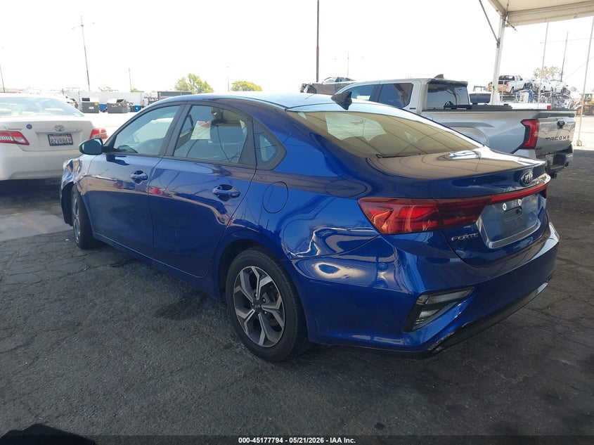 Vin: 3kpf24adxle244859, lot: 45675480, kia forte lxs 20203