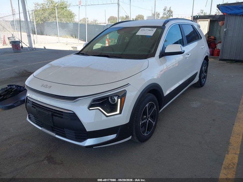 Vin: kndcr3le6s5257844, lot: 45675552, kia niro ex 20252