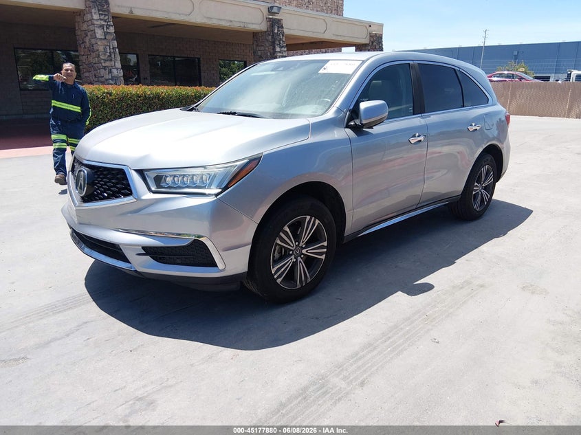 Vin: 5j8yd4h3xjl010694, lot: 45675566, acura mdx 20182