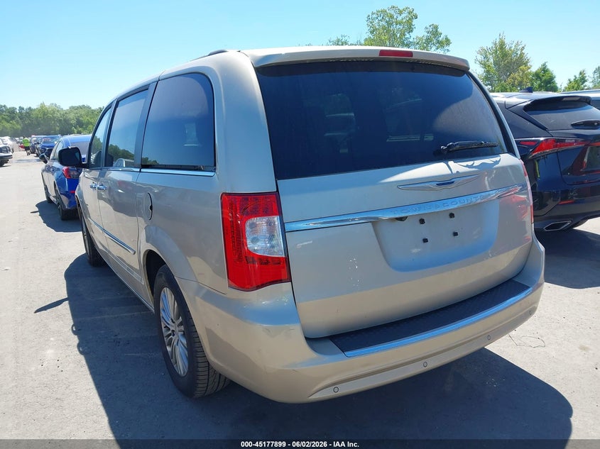 Vin: 2c4rc1cg4er460434, lot: 45675585, chrysler town & country touring-l 20143