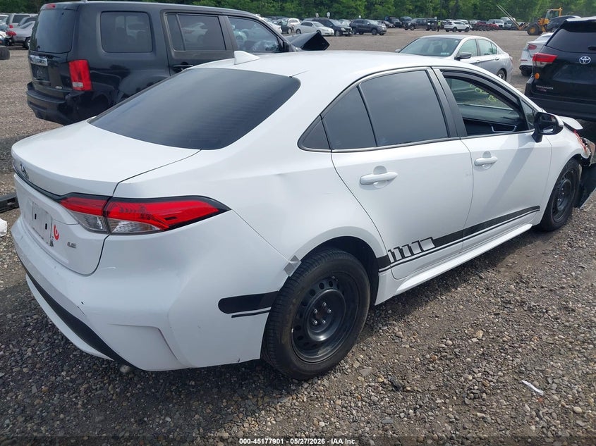 VIN 5YFEPMAE6MP155649 2021 TOYOTA COROLLA LE