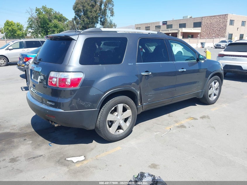 2012 Gmc Acadia 3.6 Slt-2 Grey Lot 111045177909 Vin 1GKKVSED0CJ289921