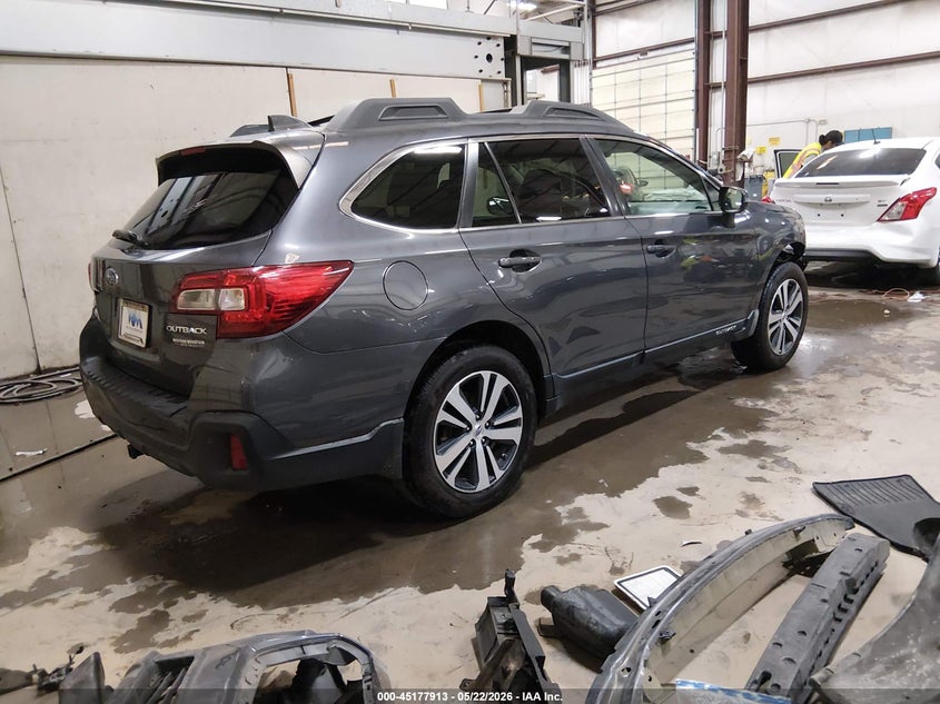 Vin: 4s4bsanc7j3244574, lot: 45675599, subaru outback 2.5i limited 20184