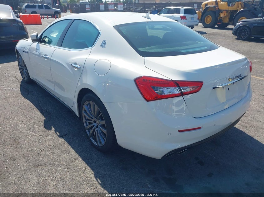 Vin: zam57xsa3l1349826, lot: 45675611, maserati ghibli 20203