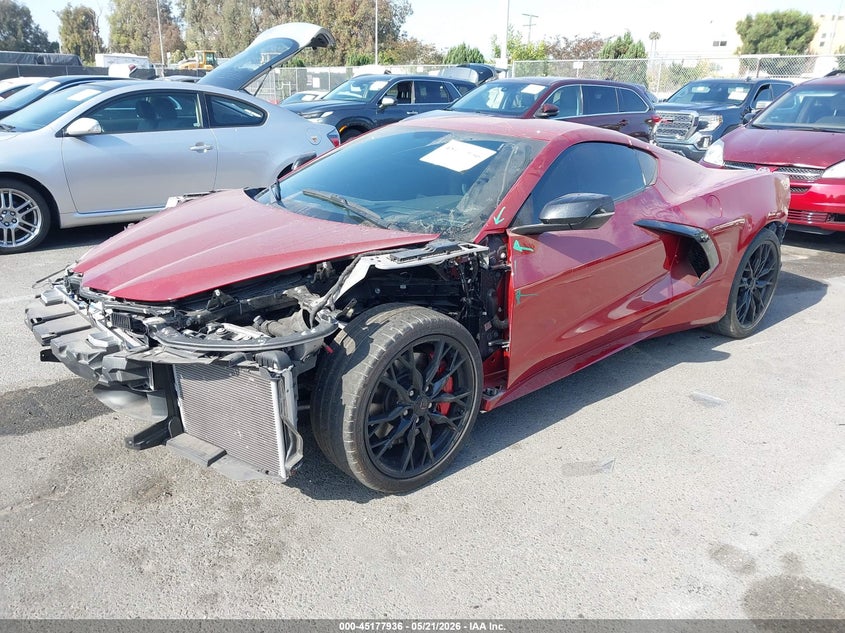 2023 CHEVROLET CORVETTE STINGRAY 6.2L V-8 DI, VVT, 49(VIN: 1G1YB2D44P5138667