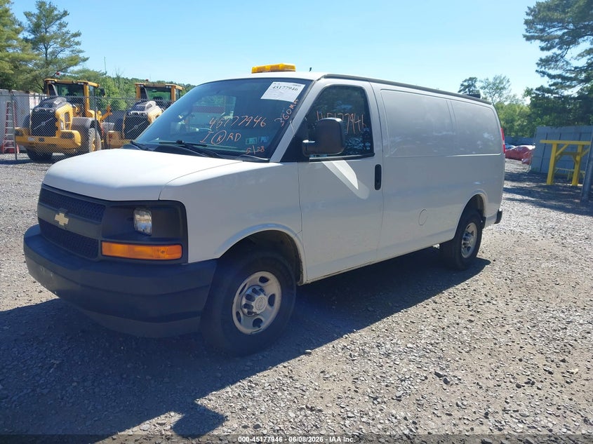 2017 Chevrolet Express 2500 Work Van 1GCWGAFF8H1352871 photo 1