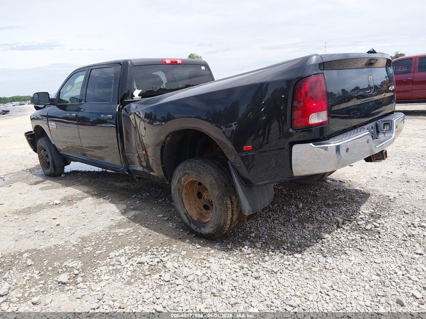 2015 Ram 3500 Ram Tradesman black Lot 111045177954 Vin 3C63RRGL8FG633686